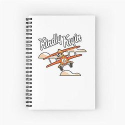 Kindly Merch Logo Cheap Funny Spiral Notebook