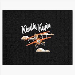 Kindly Keyin Merch Fly Gift Halloween Thanksgiving Christmas Jigsaw Puzzle