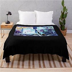 Kindly Keyin Merch LoFi Charlie Throw Blanket