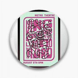 King Gizzard and the Lizard Wizard's lead singer is Stu Mackenzie King Gizzard And The Lizard Wizard Pins