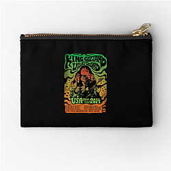 King Gizzard and the Lizard Wizard changes genres frequently King Gizzard And The Lizard Wizard Zipper Pouches