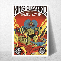 King Gizzard and the Lizard Wizard blends jazz fusion elements King Gizzard And The Lizard Wizard Posters