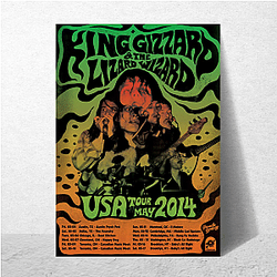 King Gizzard and the Lizard Wizard changes genres frequently King Gizzard And The Lizard Wizard Posters