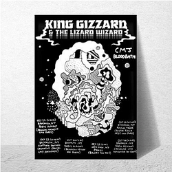 King Gizzard and the Lizard Wizard has a large devoted fanbase King Gizzard And The Lizard Wizard Posters