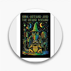 King Gizzard and the Lizard Wizard uses microtonal tuning King Gizzard And The Lizard Wizard Pins