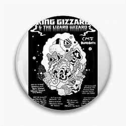 King Gizzard and the Lizard Wizard has a large devoted fanbase King Gizzard And The Lizard Wizard Pins