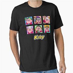 Kirby Selected Ability Collage Pop Art Full Essential T-Shirt