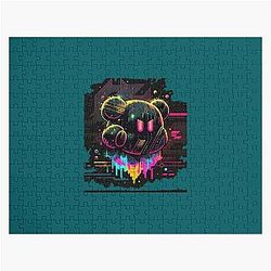 Psychedelic Kirby on Jigsaw Puzzle