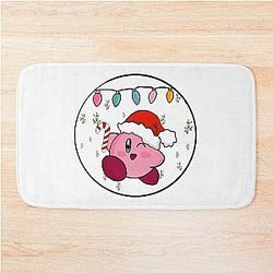 Christmas Kirby Bath Mat