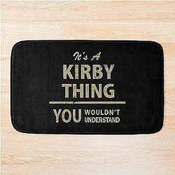 It's a Kirby thing you wouldn't understand bath mat