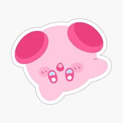 Cute Kirby Sticker