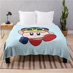 Postman Kirby Throw Blanket