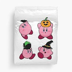Kirby Halloween Duvet Cover
