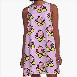 Kirby Star Rider A-Line Dress
