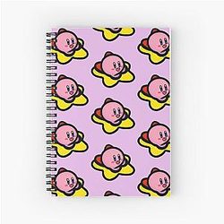 Kirby Star Rider Spiral Notebook