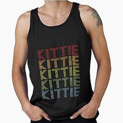 Kittie Name T-Shirt - Vintage Tank Top