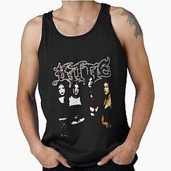 Kittie Band Design Tank Top