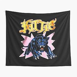 Kittie Band Art Tapestry