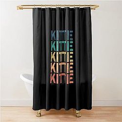 Kittie Name T-Shirt Gift Item Shower Curtain