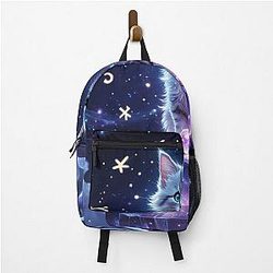 Cute Star Kitty Backpack