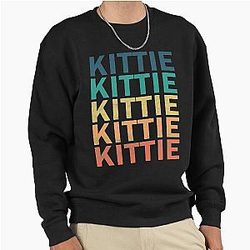 Kittie Name Vintage Retro T Shirt Gift Item Pullover Sweatshirt