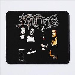Kittie Band Design Mouse Pad