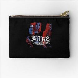 Kitty Run Like Hell Zipper Pouch
