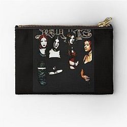 Kittie Black Rare Zipper Pouch