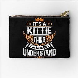 Kittie Name T Shirt - Kittie Things Name Gift Zipper Pouch