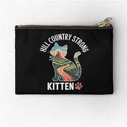 Hill Country Strong Zipper Pouch