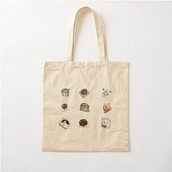Bread Cotton Tote Bag