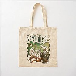Kitty Band Cotton Tote Bag