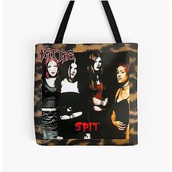 Kittie Band All Over Print Tote Bag