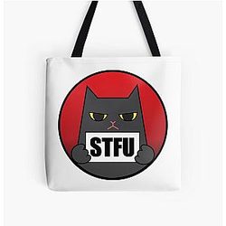 Antisocial Kittie - STFU Tote Bag