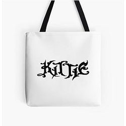 Kitty All Over Print Tote Bag