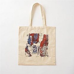 Kittie Run Like a Hell Cotton Tote Bag