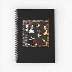 Kittie Vinyl  Spiral Notebook