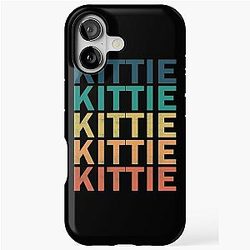 Kittie Name T Shirt Vintage Retro Kittie Name Gift Item Tee Phone Case