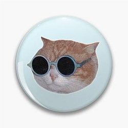 Cool Kitty Sticker Pack Pin
