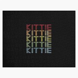 Kittie Name T Shirt - Vintage Retro Gift Item Tee Jigsaw Puzzle
