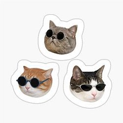 Cool Kitties Sticker Pack