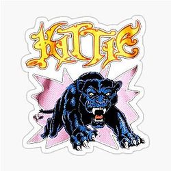 Kittie Band Art Sticker