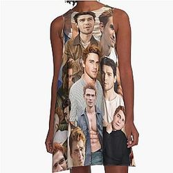 KJ Apa A-Line Dress