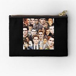 KJ Apa Collage Zipper Pouch