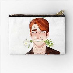 KJ Apa Red Hairboy Zipper Pouch
