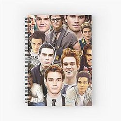 KJ Apa Spiral Notebook