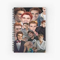 KJ Apa Spiral Notebook