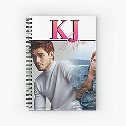 KJ Apa Archie Andrews Vintage T-Shirt Design Spiral Notebook