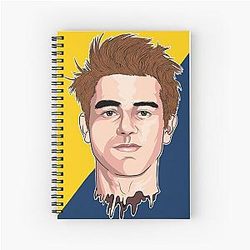 KJ Apa Spiral Notebook
