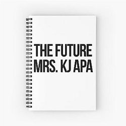 The future Mrs. KJ A Spiral Notebook